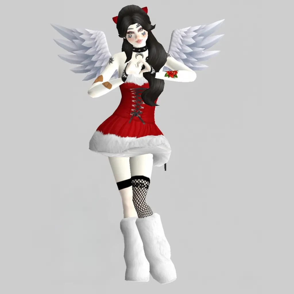 Goth Christmas Angel